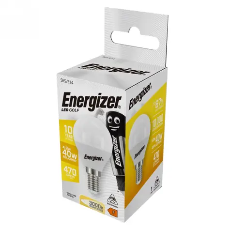 Energizer S17523 LED Globe žárovka 4.9W / Patice E14 / 3000K / 470lm