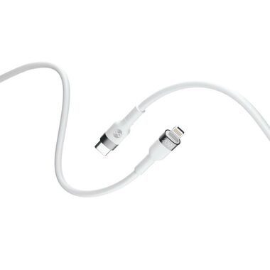 Forever Flexible kabel USB-C (M) - Lightning (M) 2 m bílá / 20W
