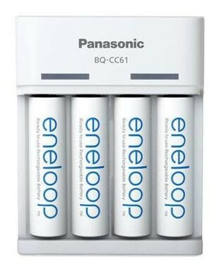 Panasonic Basic nabíječka USB + 4x AA Eneloop 2000 mAh