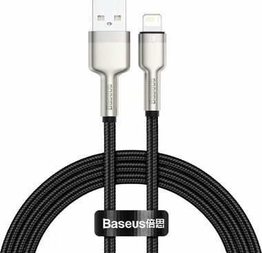 Baseus CALJK-A01 Kabel USB-A (M) - Lightning (M) 1 m černá