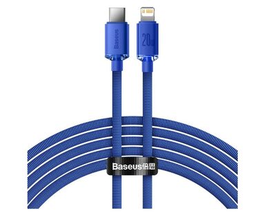 Baseus CAJY000303 Kabel USB-C (M) - Lightning (M) 2 m modrá / 20W