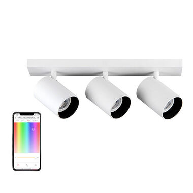 Yeelight Smart Spotligh bílá (3 žárovky) / stropní svítidlo / LED / 16 milionů odstínů / 6500 K / 350 lm / Wi-Fi 