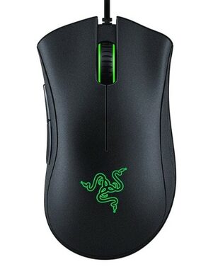 Razer DeathAdder Essential černá / Herní myš / optická / 6400 DPI / 5 tlačítek / USB