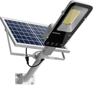 Superfire FF5-C solární lampa na zeď / 263W / 1200lm / 15000mAh