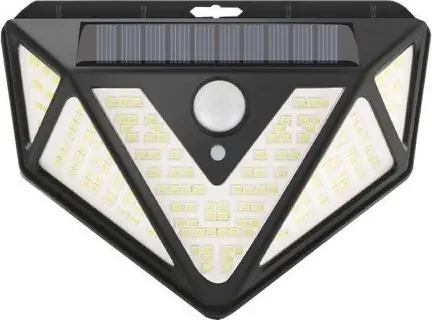 Superfire FF6-B solární lampa na zeď / 33W / 220lm / 1200 mAh