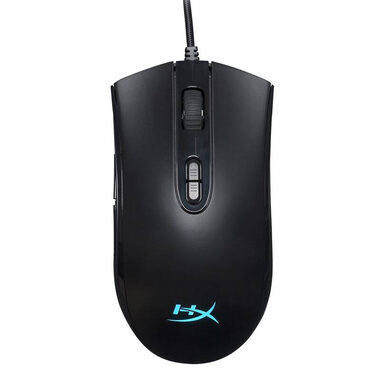 HyperX Pulsefire Core černá / Herní myš / optická / 3200DPI / 7 tlačítek / RGB / USB