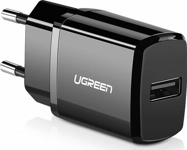 UGREEN ED011 Nabíječka USB 2.1A černá