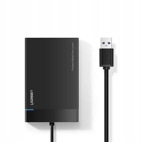 Ugreen US221 Externí skříň pro SATA 2.5" HDD černá / USB