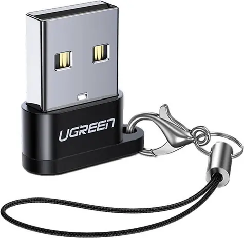 Ugreen Adaptér USB-A (M) - USB-C (F) černá / Bluetooth