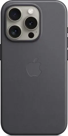 Apple Kryt z tkaniny FineWoven s MagSafe pro iPhone 15 Pro černá