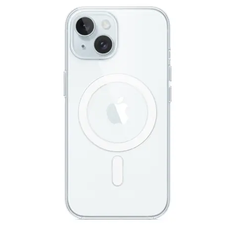 Apple Průhledný kryt s MagSafe pro iPhone 15 transparentní
