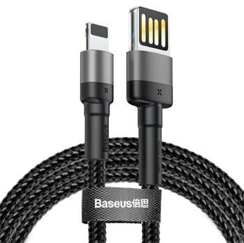 Baseus CALKLF-GG1 Kabel USB-A (M) - Lightning (M) 1 m černo-šedá