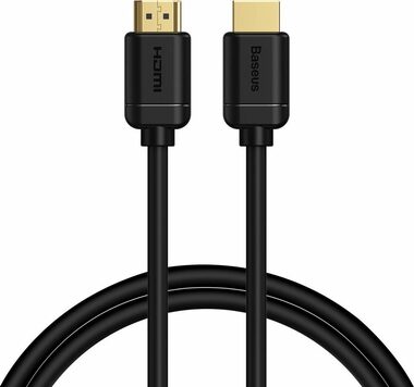 Baseus CAKGQ-A01 Kabel HDMI 2.0 (M) - HDMI 2.0 (M) 1 m černá / 4K / 60Hz / HDR / 18Gbps