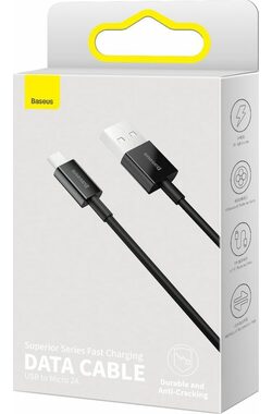 Baseus CAMYS-01 Kabel USB-A (M) - Micro-USB (M) 1 m černá