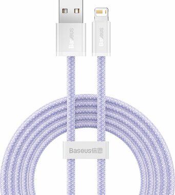 Baseus CALD040105 Kabel USB-A (M) - Lightning (M) 2 m fialová