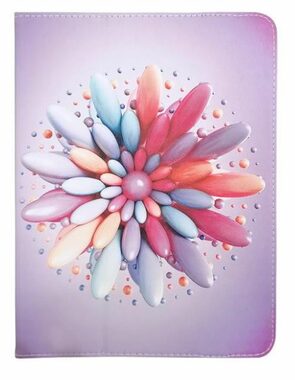 GreenGo Knížkové pouzdro (Fashion) Candy Flower univerzální 9-10" 
