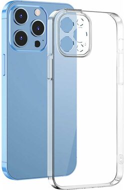 Baseus ARJB020402 Crystal Kryt pro Apple iPhone 13 Pro čirá / + ochranné sklo / + čitící sada