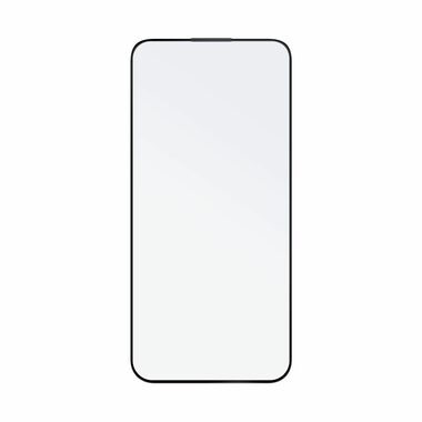 FIXED Full-Cover Ochranné tvrzené sklo pro Apple iPhone 15 Plus černá / lepení přes celý displej 