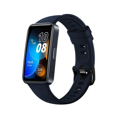 FIXED Silicone Strap Silikonový řemínek pro Huawei Band 8 modrá