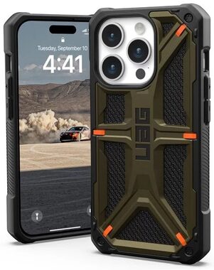 UAG Monarch ochranný kryt pro Apple iPhone 15 Pro zelená 