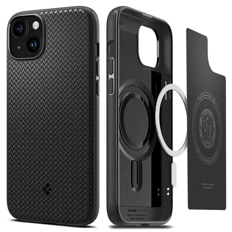 Spigen Mag Armor MagSafe ochranný kryt pro Apple iPhone 15 Plus černá