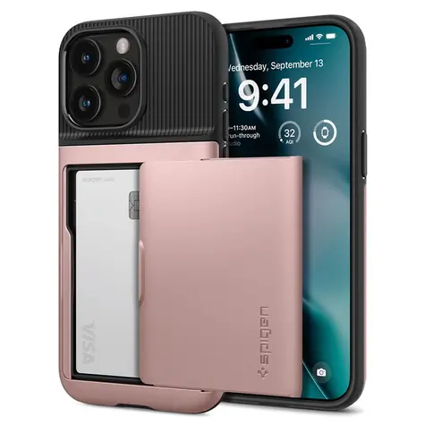 Spigen Slim Armor CS ochranný kryt pro Apple iPhone 15 Pro Max růžová 
