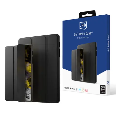 3mk Soft Tablet Case ochranné pouzdro pro Apple iPad 7/8/9 gen 10.2" černá