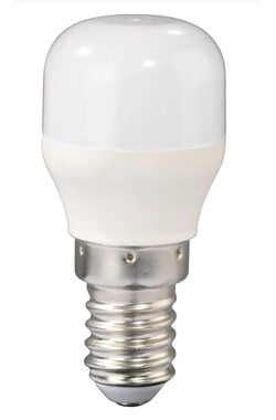 Xavax LED žárovka pro chladničky/mrazničky 2 W / (nahrazuje 20 W) / E14 / T25 / bílá