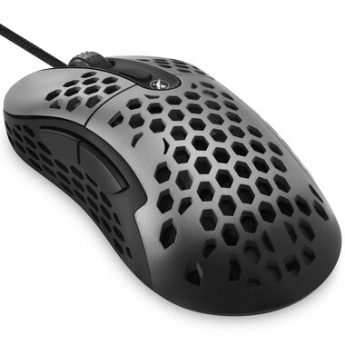 Niceboy ORYX M666 Daemon 2 černá / herní optická myš / 7200 DPI / RGB / 7 tlačítek