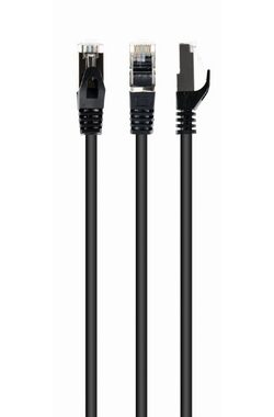 Gembird PP6A-LSZHCU CAT6a SFTP 1m černá / RJ45