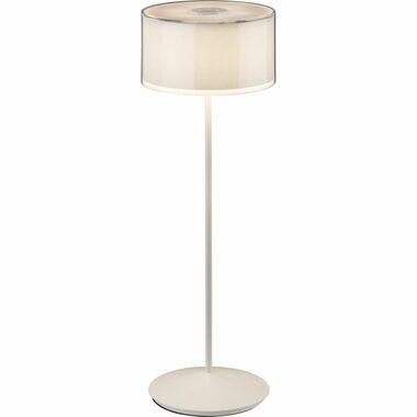 ab+ by Abert Logo bílá / Stolní lampa / LED / 2.2W / 230 lm / Li-Ion / IP54