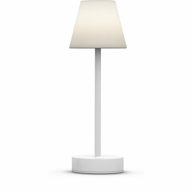 New Garden Lola Slim 30 bílá / Stolní lampa / LED / 2W / 260 lm / Li-Ion / IP44