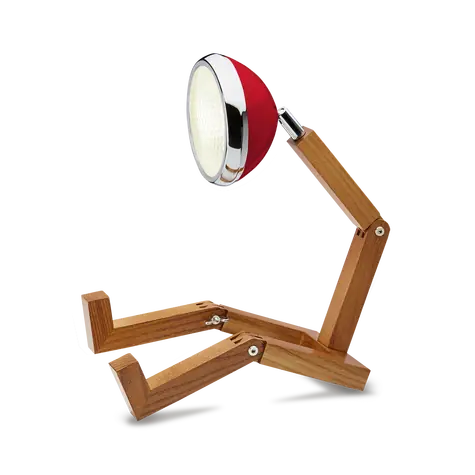 Piffany Mr. Wattson Original Table Lamp světle červená / Stolní lampa / G4 / 3W 