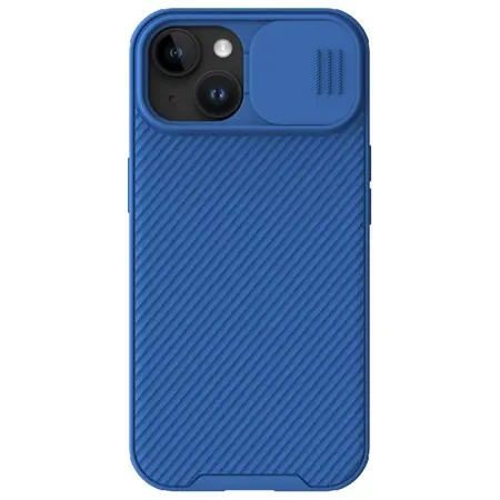 Nillkin CamShield PRO Magnetic Zadní Kryt pro Apple iPhone 15 Plus modrá