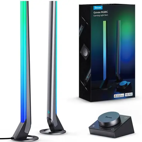 Govee Smart Gaming Light Bars / LED panely / 24 W / 62 režimů / RGBIC