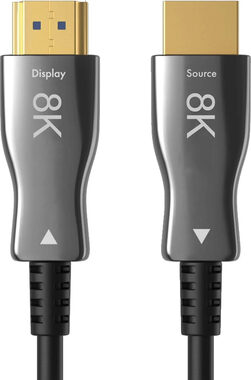 Claroc Kabel optický HDMI 2.1 (M) - HDMI 2.1 (M) 20m černá / AOC / 8K@60 Hz / 4K@120 Hz
