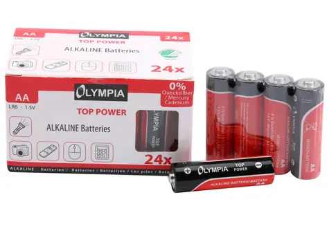 Olympia AA LR6 4 ks / alkalické baterie