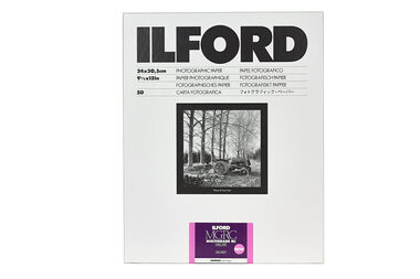 Ilford MG RC DL 44M (17.8 x 24 cm) / 25 listů / černobílý fotografický papír / perleťový