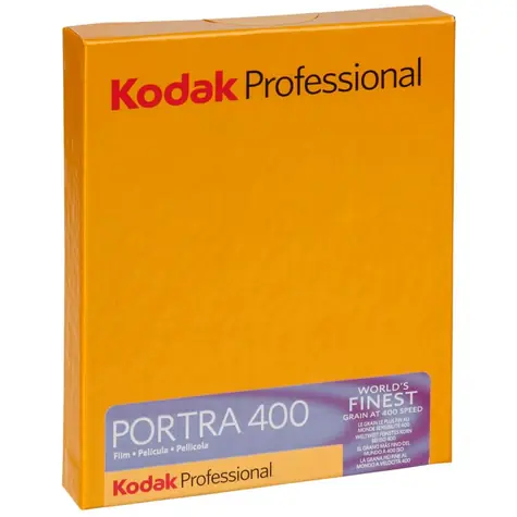 Kodak Professional Portra 400 4x5" 10 listů / Barevný negativní film / ISO 400 