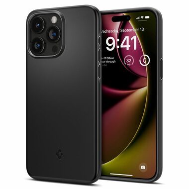 Spigen Thin Fit ochranný kryt pro Apple iPhone 15 Pro Max black