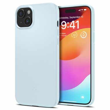 Spigen Thin Fit ochranný kryt pro Apple iPhone 15 mute blue