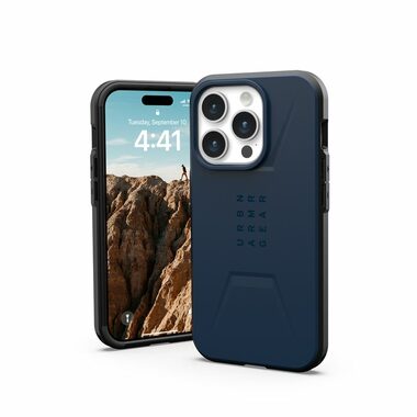 UAG Civilian MagSafe ochranný kryt pro Apple iPhone 15 Pro mallard