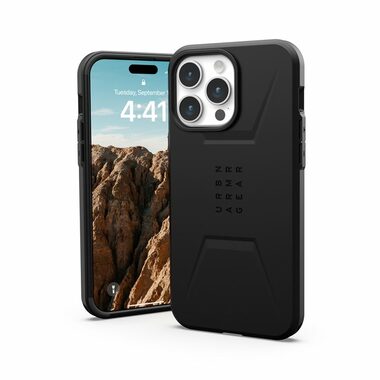 UAG Civilian MagSafe ochranný kryt pro Apple iPhone 15 Pro Max černá 