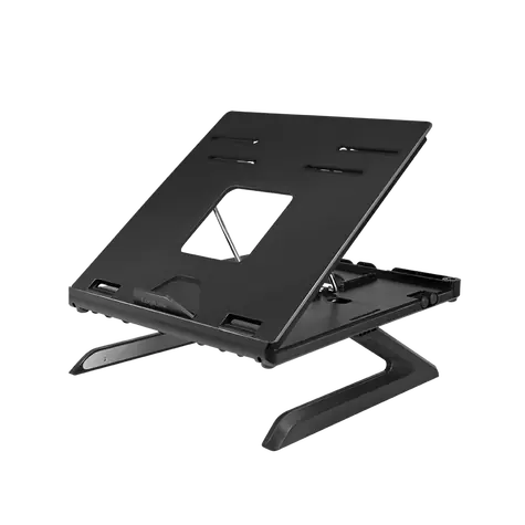 LogiLink AA0133 černá / Stojan pro notebook / do 16" / držák na smartphone