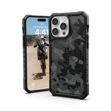 UAG Pathfinder SE MagSafe ochranný kryt pro Apple iPhone 15 Pro Max midnight camo 