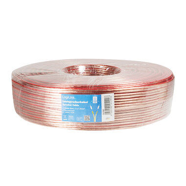 LogiLink CA1082 / Reproduktorový kabel / 2x 1.5mm / 100m