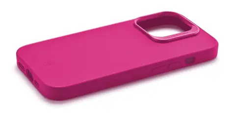 CellularLine Sensation Plus Ochranný siikonový kryt  pro Apple iPhone 15 Pro Max růžová