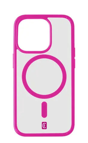 CellularLine Pop Mag Zadní kryt s podporou Magsafe pro Apple iPhone 15 Pro Max růžová