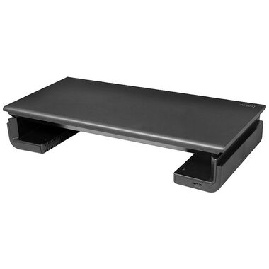 LogiLink BP0141 černá / Podstavec pro monitor / USB hub / do 25 kg