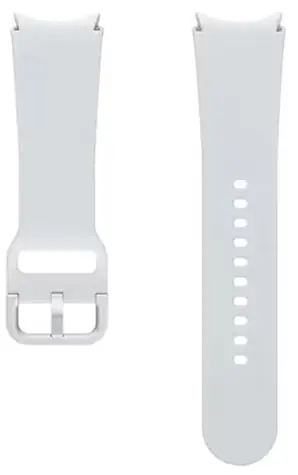 SAMSUNG Sportovní řemínek 20 mm (M/L) stříbrná / Fluoroelastomer